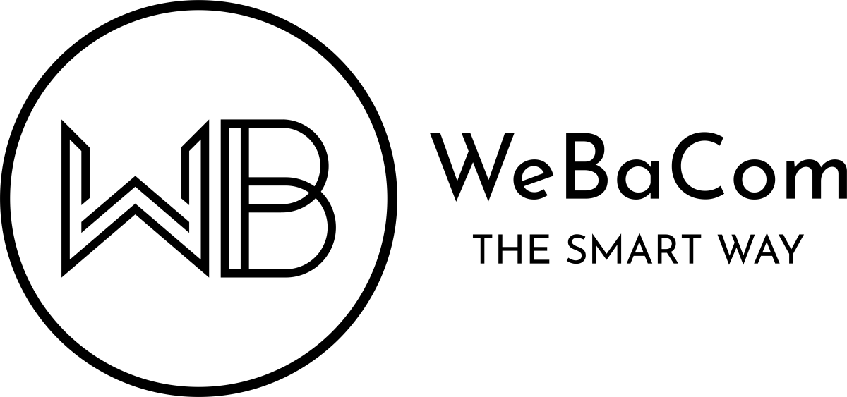 WeBaCom Logo black